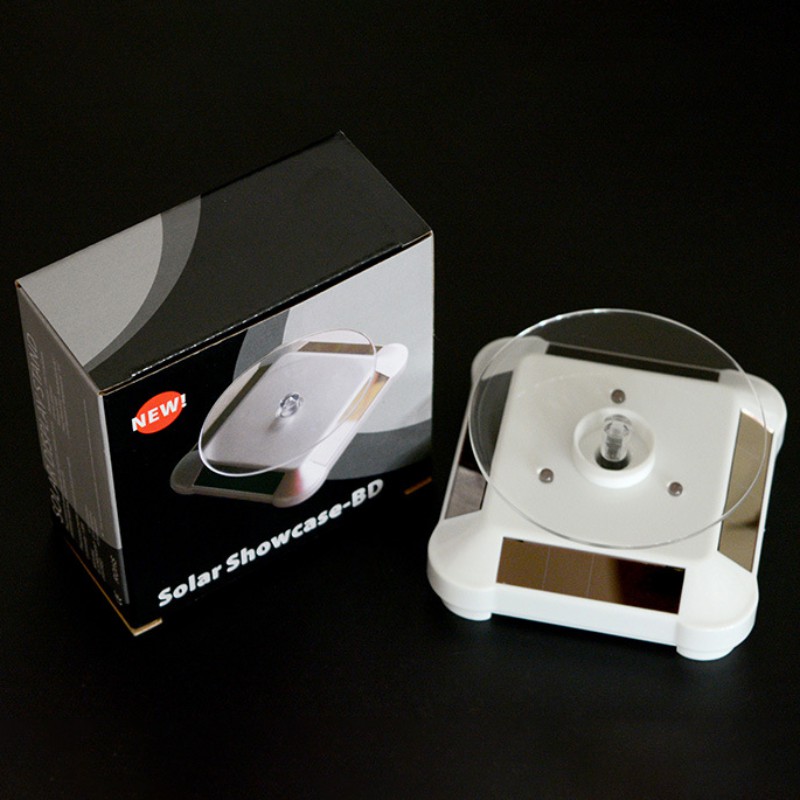 360 grad Rotierenden Display Stehen Bunte Led Solar Power Plattenspieler Produkt Anzeige Stehen