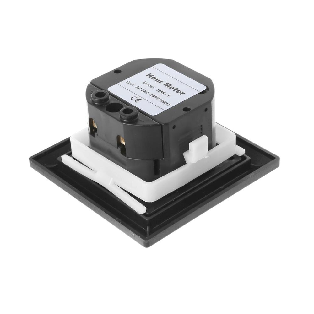 Contaore AC 220-240V 50Hz, Contaore Con Display Digitale, Contagiri Con Display Digitale Timer Strumento Per Macchinari Da Costruzione 86138139