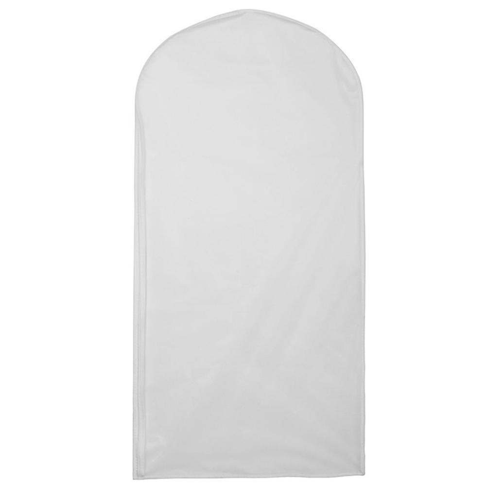 Tøj gennemsigtig støvpose frakke dragt støvdæksel garderobe tøj hængende tøjpose støvdæksel husstand: 60 x 80cm