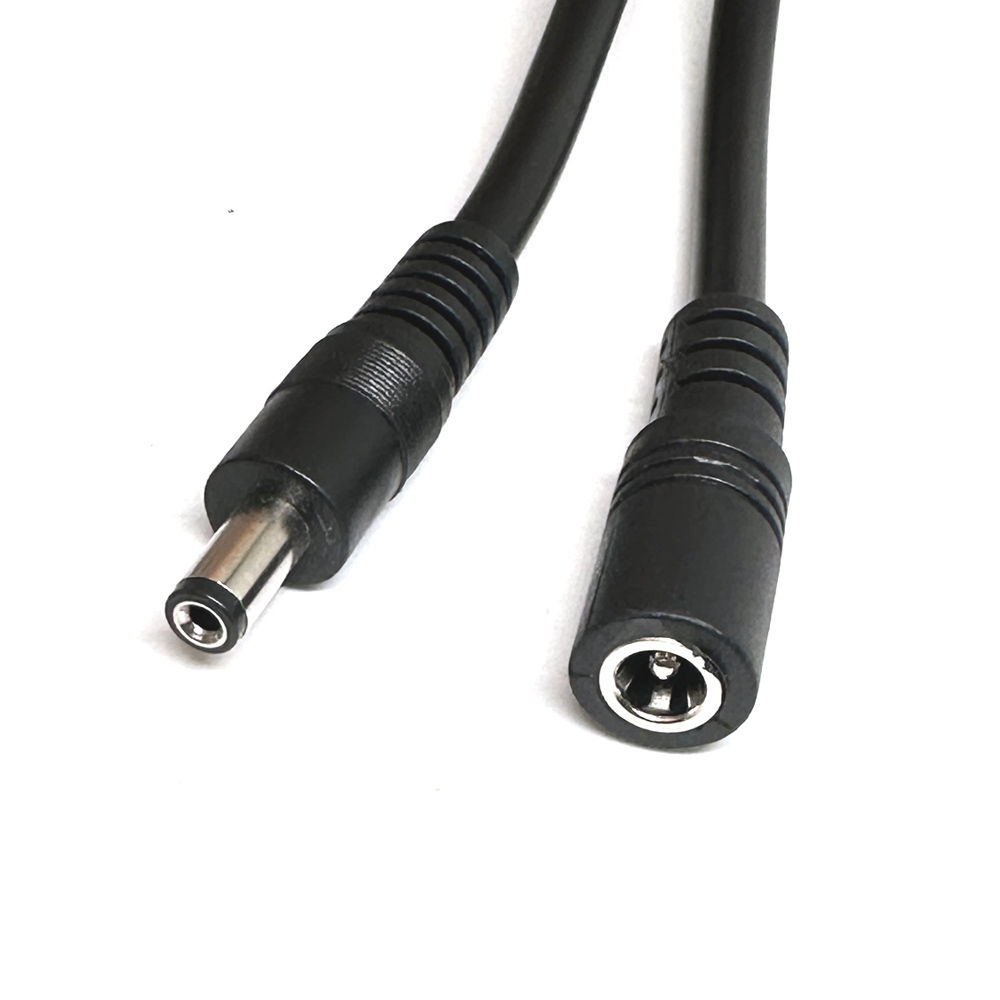 15a Mannelijke Of Vrouwelijke Connector Met Draad 5.5*2.1Mm 14awg Waterdichte Dc Draad Met Slot Enkele Kop Lijn Verlengkabel