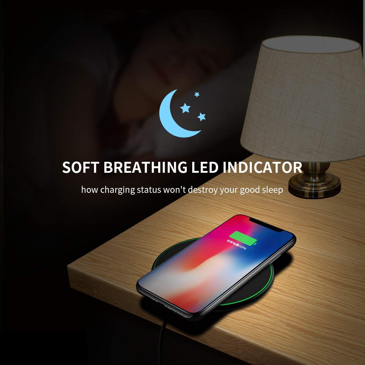 Caricabatterie Wireless Powerwave Pad 10W Max per iPhone Xs Max XR XS X 8 Plus 10W ricarica rapida per Ulefone power 5 5s Armor X 6