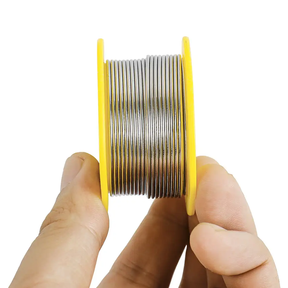 Kolophoniumkern-Zinn-Lötdraht, 60/40 Lötdraht, 0,5/0,8/1,0/1,2 mm, Lözehn, Schweißen, Flussmittel, 2,0 % Eisendraht, Spule, 50 g, Durchmesser 0,6 mm