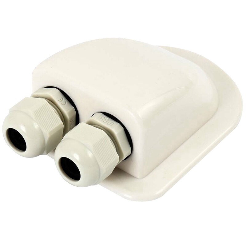 RV Accessories Solar Car Junction Box Roof Wire Entry Gland Box Solar Panel Cable Motorhome Junction Box RV Accessories