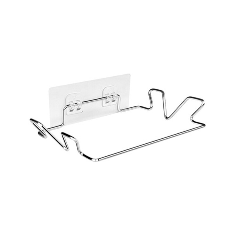 Trash Bag Holder Storage Rack Organizer Garbage Hanging Cupboard Cabinet Door Rubbish Bags Towel Holding Kitchen Trash Holder: Garbage Bag Rack A