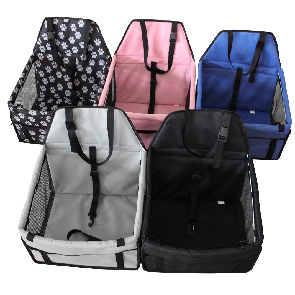 Honden autostoel tas waterdichte mand veiligheid reis mesh hangende tassen hondenstoel tas mand auto accessoires