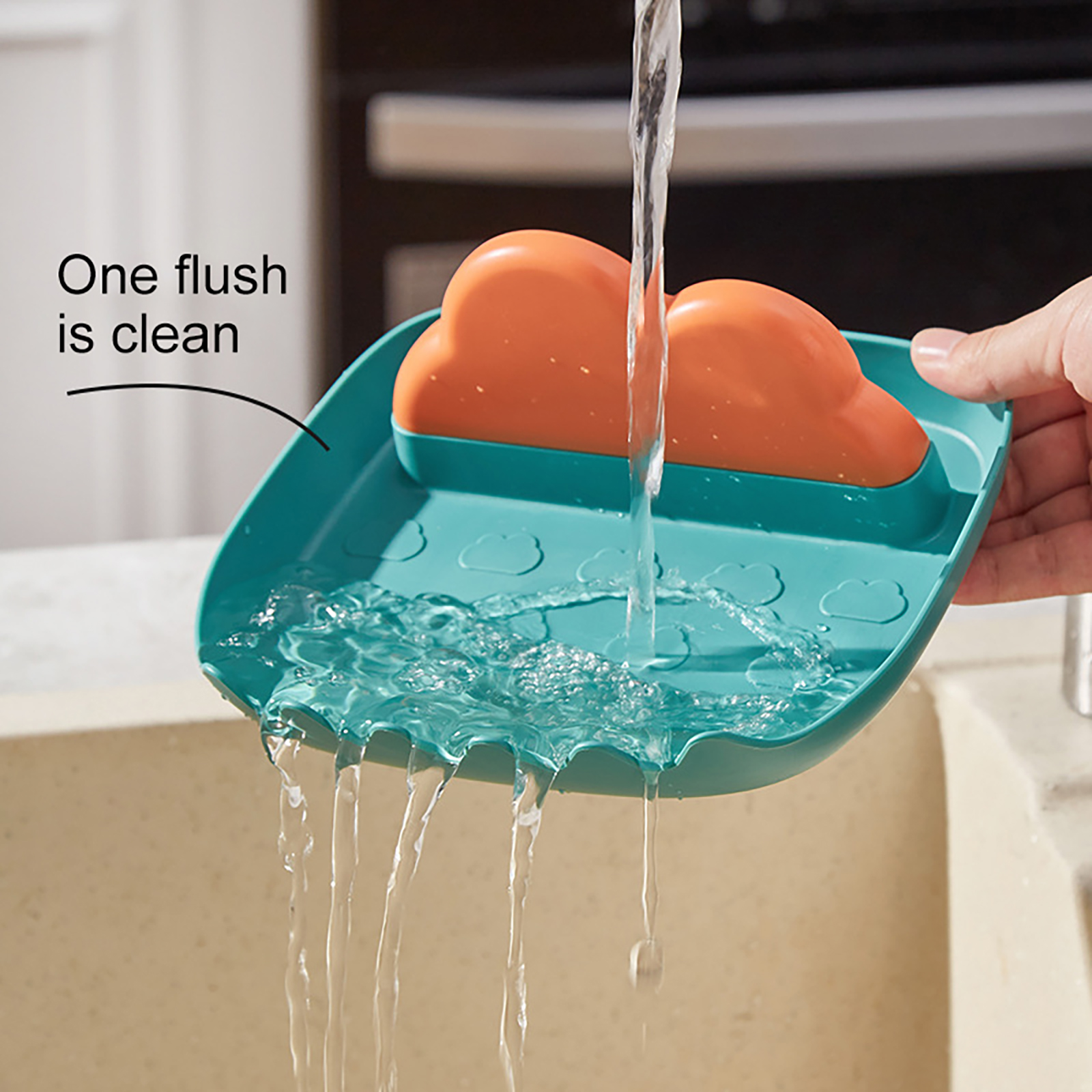 Silicone Utensil Rest with Drip Pad Kitchen Cloud Rack with Pot Lid Holder Utensil Holder for Stove Top Spatulas Spoons Ladles