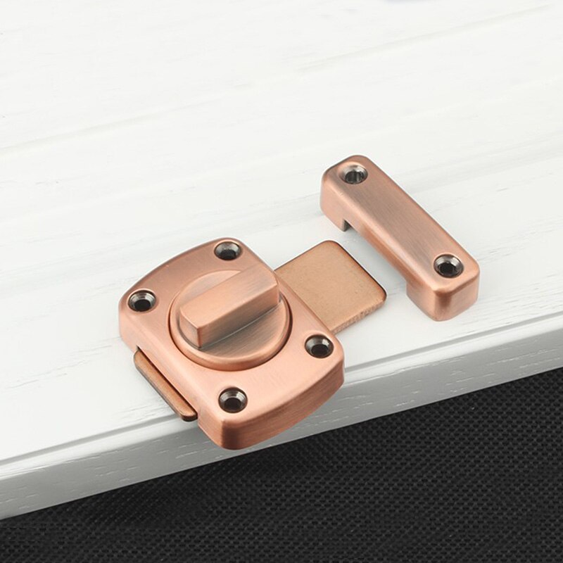Zinc alloy Security Guard Fastener door Latches Locks for Home Safety toilet locks for interior sliding door hardware door bolts