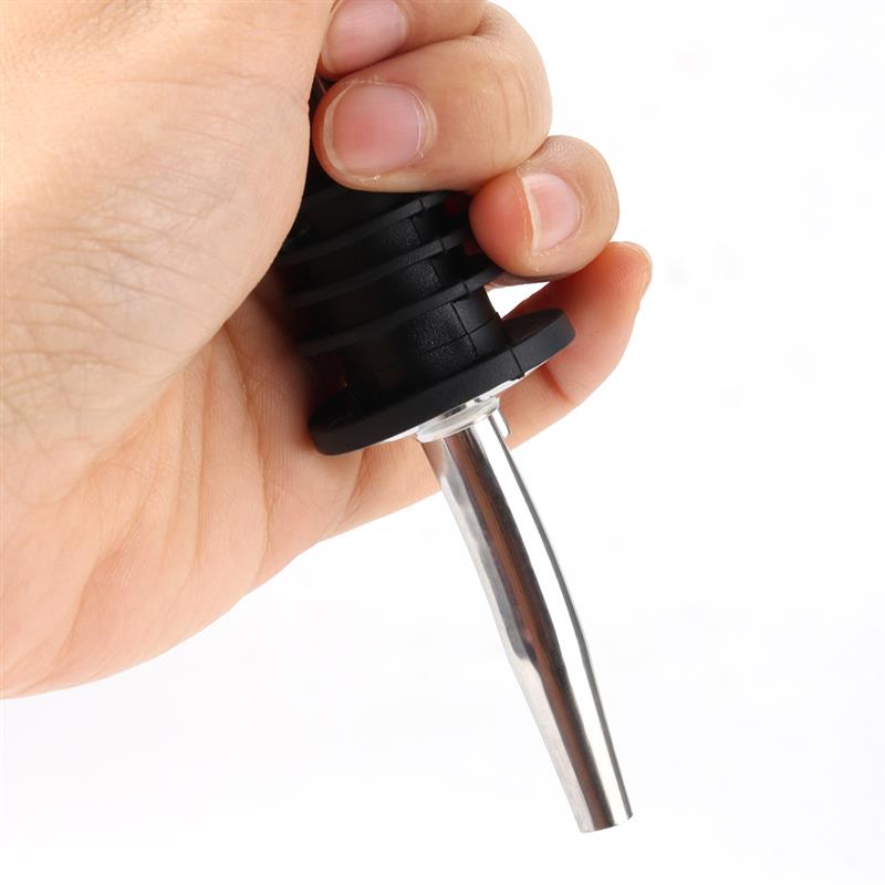 3/4/6 stk vinflaske i rustfritt stål skjenker oljekork bartender vin tilbehør bar tilbehør vin skjenker