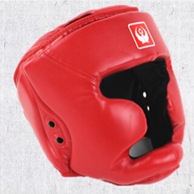 Neue Berufsausbildung Boxen Kopfschutz Sparring Zahnrad Helm MMA Muay thailändisch Casco trete Boxen Klammer Kopfbedeckungen Capacete