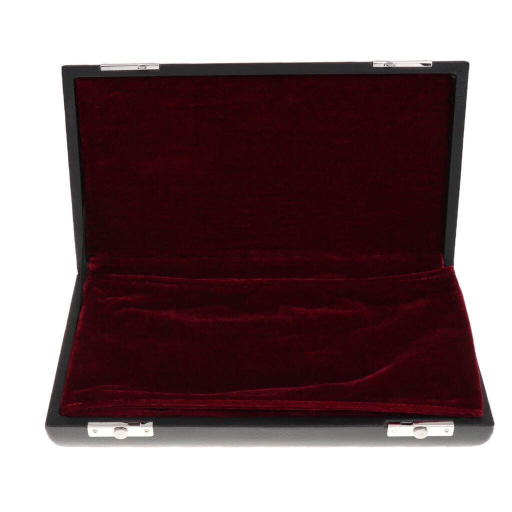 Canvas Hobo Opbergtas met Hard Houten Case Houtblazers Instrument Accessoire