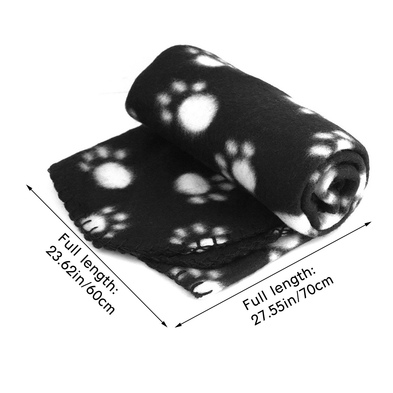 25 #60X70Cm Kat Zwarte Klauw Afdrukken Comfortabele Zachte Deken Huishoudelijke Huisdier Kat Tapijt Huisdier Producten Voor home Decoratie Ковер