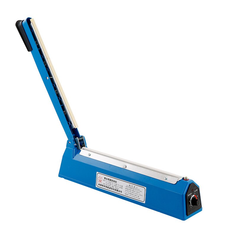 Manual Impulse Sealing Machine Film Pouch Sealer Aluminum Plastic Bag Heating Sealer 200mm 300mm Width Hand Press