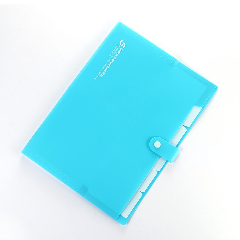 10 colors waterproof PP file folder A4 document bag pouch bill folder holder organizer cilp file document folders: colour 19