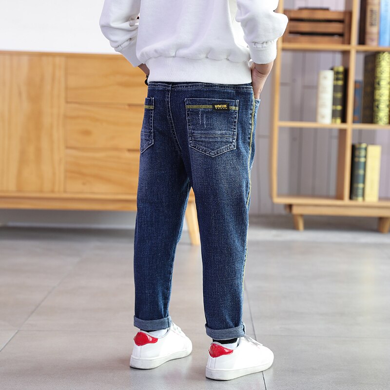 IENENS Dei Ragazzi Dei Jeans Dei Capretti Dei Pantaloni Da Cowboy Autunno Del Denim Dei Pantaloni 5-13 Anni di Bambini di Modo Causale Jean Gonne E Pantaloni