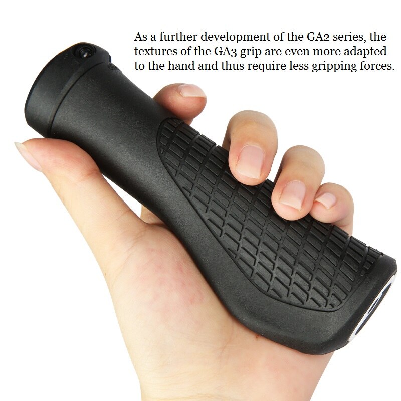 Ergon Ga3 Ge1 Ga20 Anti-slip Rubber Grips Bicycle Handlebar Grip Mtb Cycling Soft Handle Grips Bike Bar End Mount Hand Covers