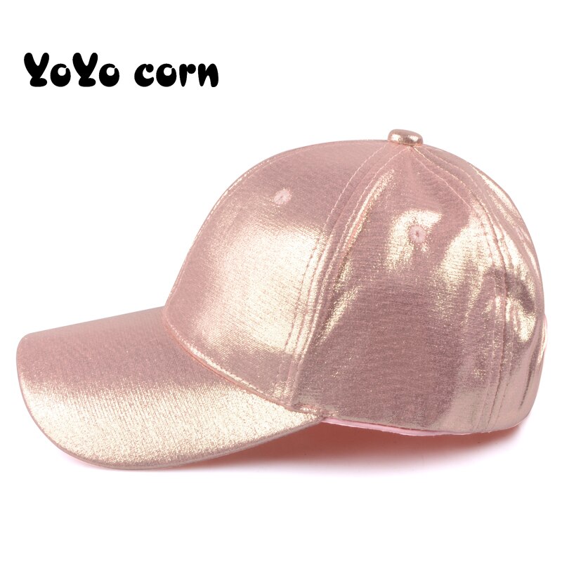 YOYOCORN Glitter Ponytail Baseball Cap Women Snapback Dad Hat Messy Bun Summer Hat Female Adjustable Hip Hop Hats