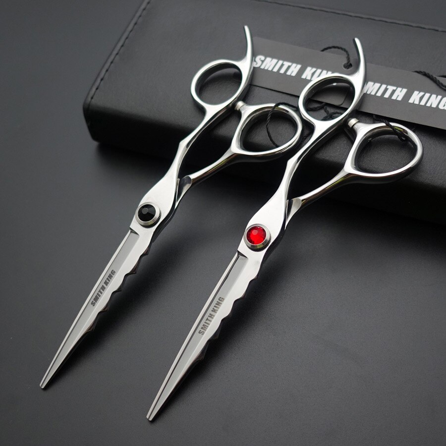 SMITH KING Hair dressing scissors/Shears,6 inch Cutting scissors Barber shears+kits /case