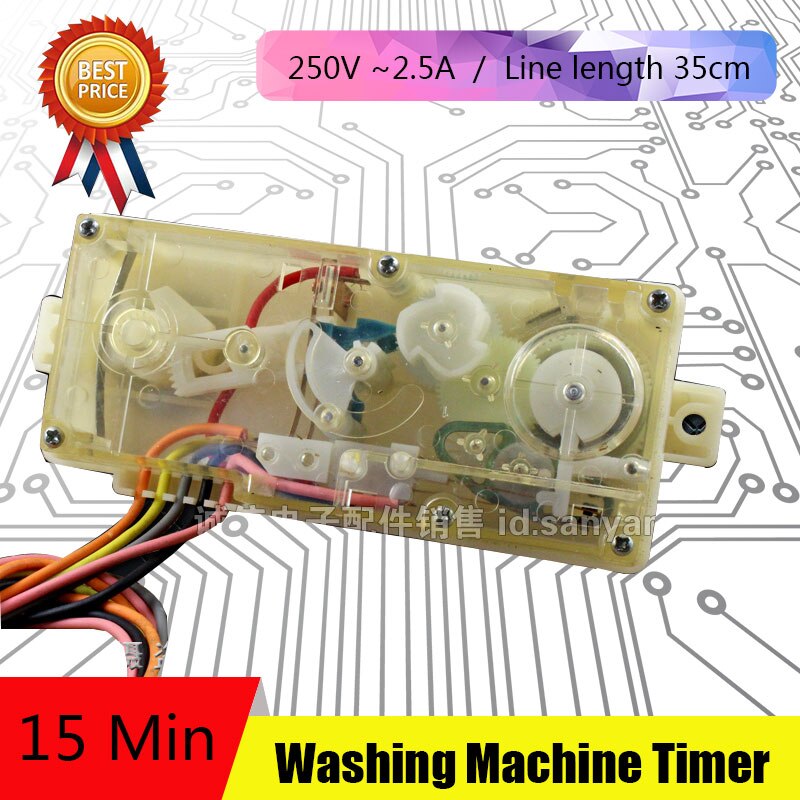 5 Line Washing Machine Parts Timer Washing Machine Unused Spare Parts DSQXD-3602