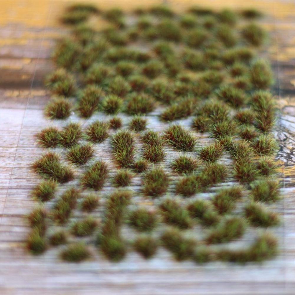 Herbst- und winterunkräuter, rasen, grasszene, modelleisenbahntisch, miniaturmaterialien, sandlandschaft, produktion  q7 t 9