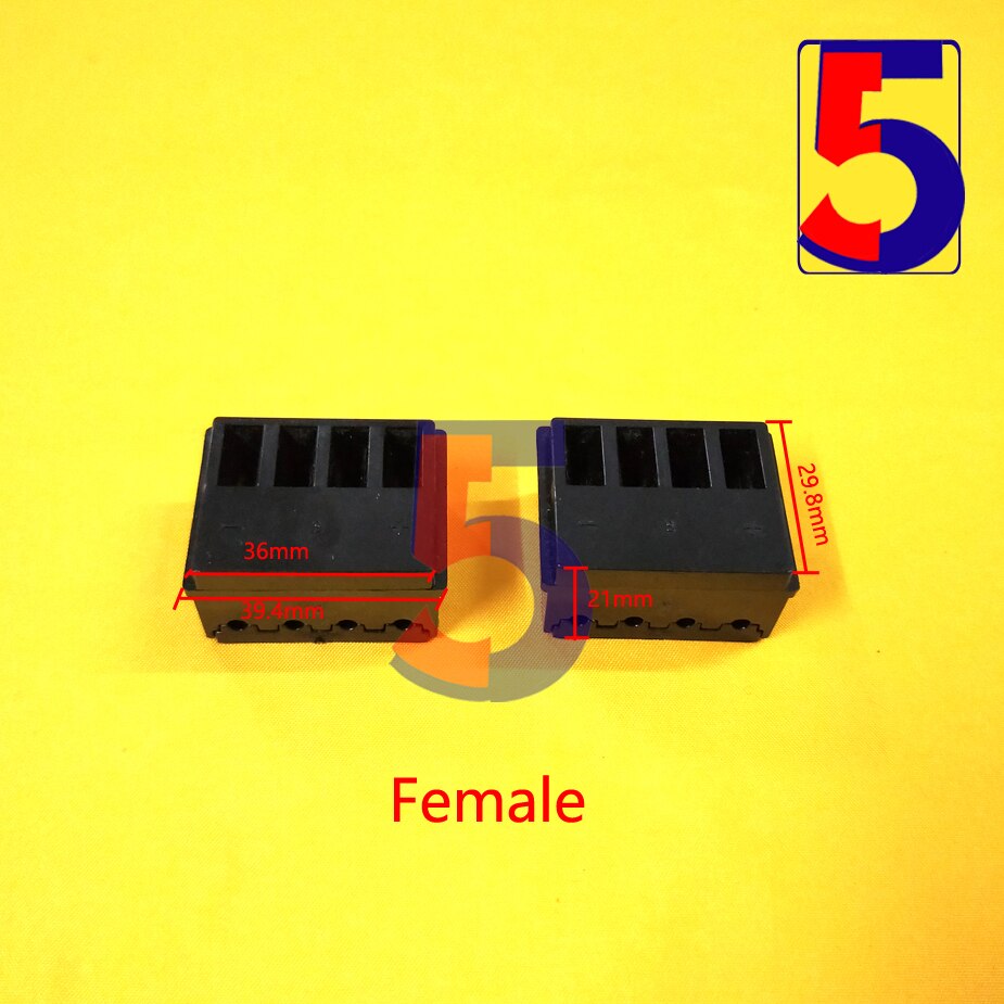 Silver Fish connector ebike Discharge Connector male + felmale for Silver Fish Battery case discharge connector