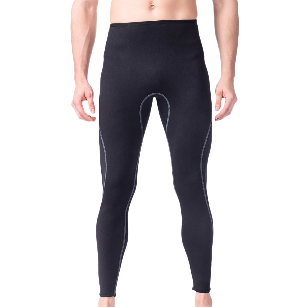 Los hombres traje de invierno pantalones largos de buceo Kayak pesca submarina nadar Bañadores
