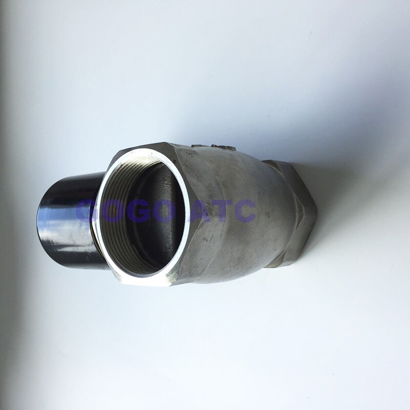 FSA Vanne à Bille Acier Inoxydable 316 1/2 Pouce 2 Voies - Robinet Sphérique Industriel