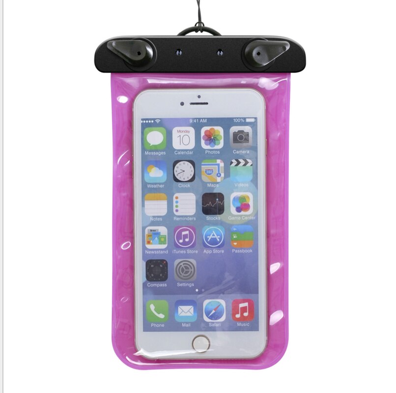 Universal Waterproof Phone Case Multifunction CellPhone Dry Pouch with Armband Feature & Neck Strap for All Mobile Phones