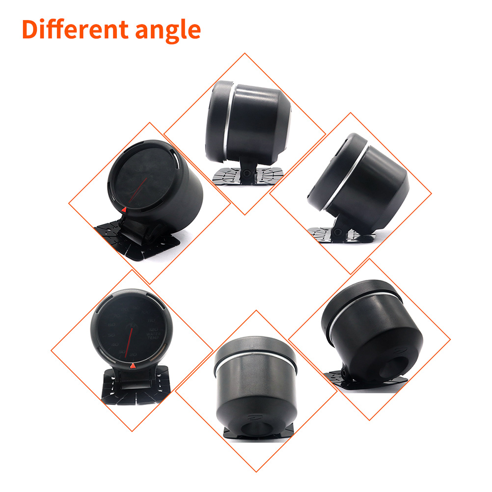 1 PC Water Temp Meters 12 V 64 Kleur Backlight Verstelbare 20 ~ 120℃ Water Temperatuur Meter Water Temp Gauge auto