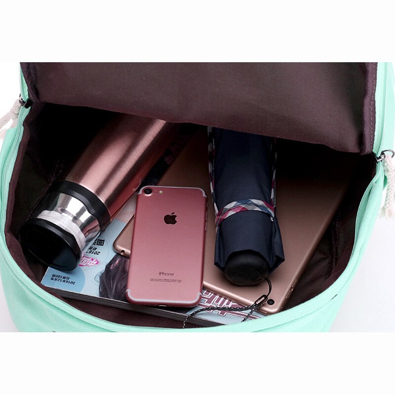 4 ensembles/pcs sac à dos scolaire mignon chats cartable sacs d'école pour filles sac à dos orthopédique enfant sac d'école pour filles sac à dos Mochila