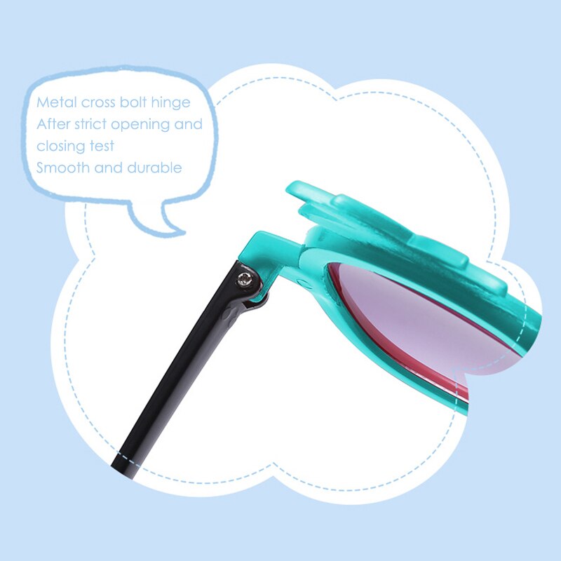 Lunettes de soleil rondes pour enfants, mignonnes, pour bébés garçons et filles, à la , Vintage, dessin animé, ananas, Protection UV, classiques