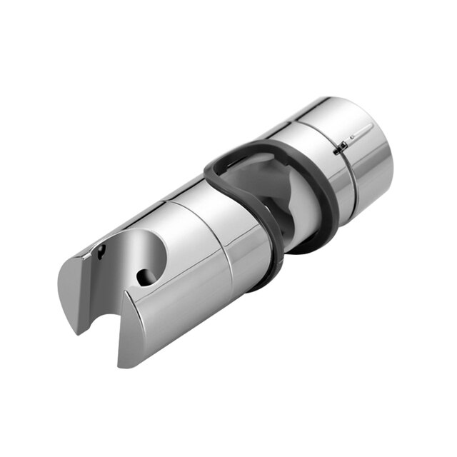 Verstelbare 18-25Mm Douchekop Houder Douchekop Slider Houder Douchekop Rail Slide Beugel Badkamer Accessoires 360 ° Rotatie: grey
