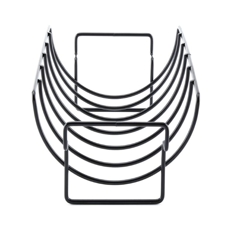 Non-Stick Rib Shelf Stand Barbecue Rib Roast Rack ... – Grandado