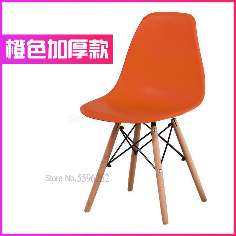 Silla nórdica sencilla ins wind home, taburete de escritorio para estudiante mocasán, silla de comedor sencilla Ims: Old farmer  9
