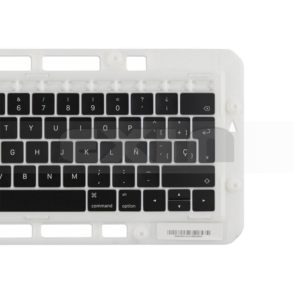 Laptop A1989 A1990 Spanish Spain Keyboard Keycaps Keys key Cap Replacement for Apple Macbook Pro Retina 13" 15" Mid Year