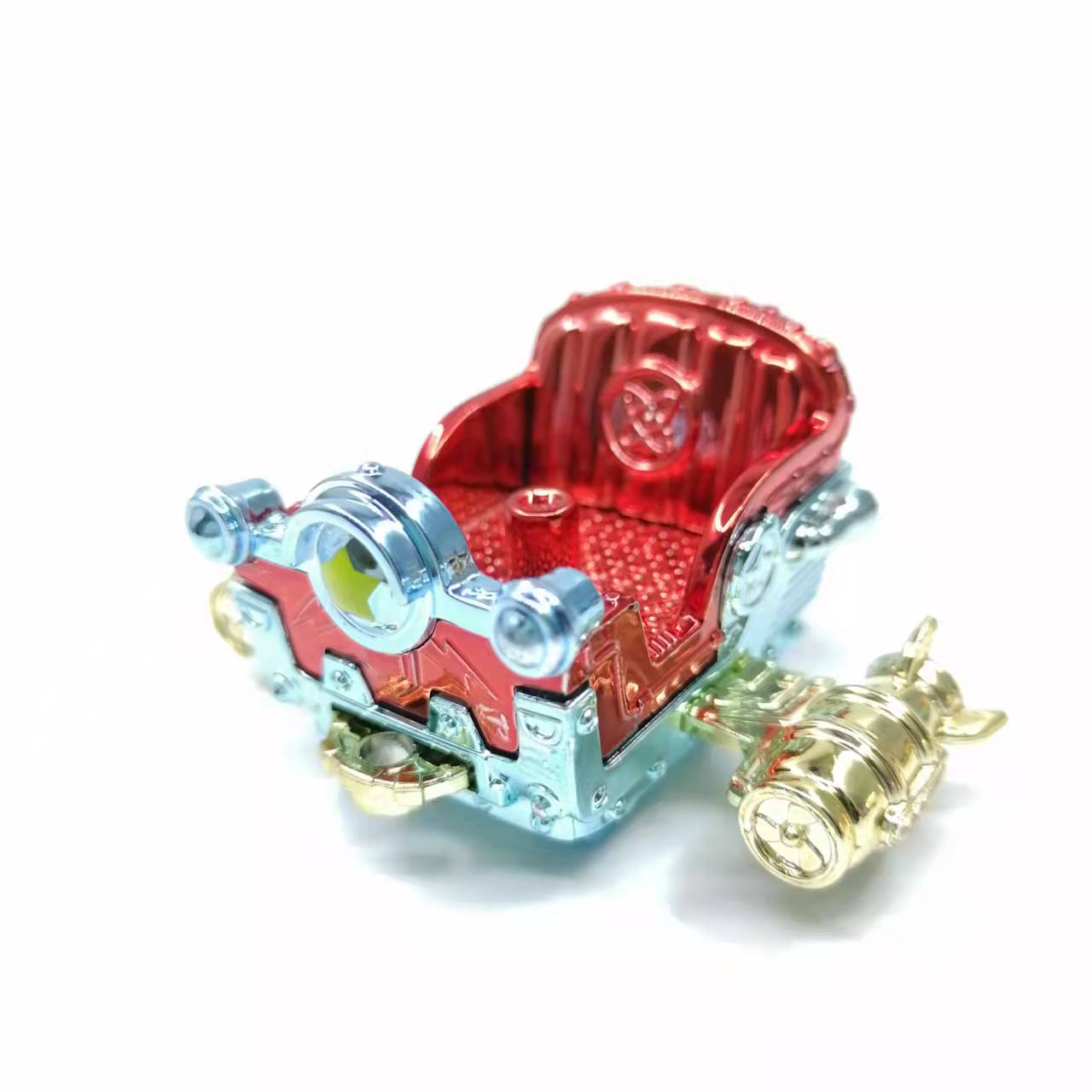 Camión de vehículos de basura Superzings, modelo de juguete Compatible con 3cm, figuras de acción de Anime Trush, para niños, 1 ud.