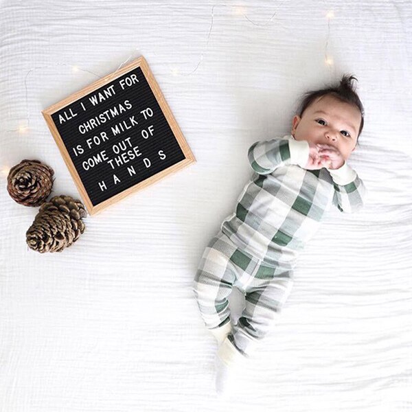 Felt Letter Board Wooden Frame Changeable Symbols Numbers Characters Message Boards for Home Office C66