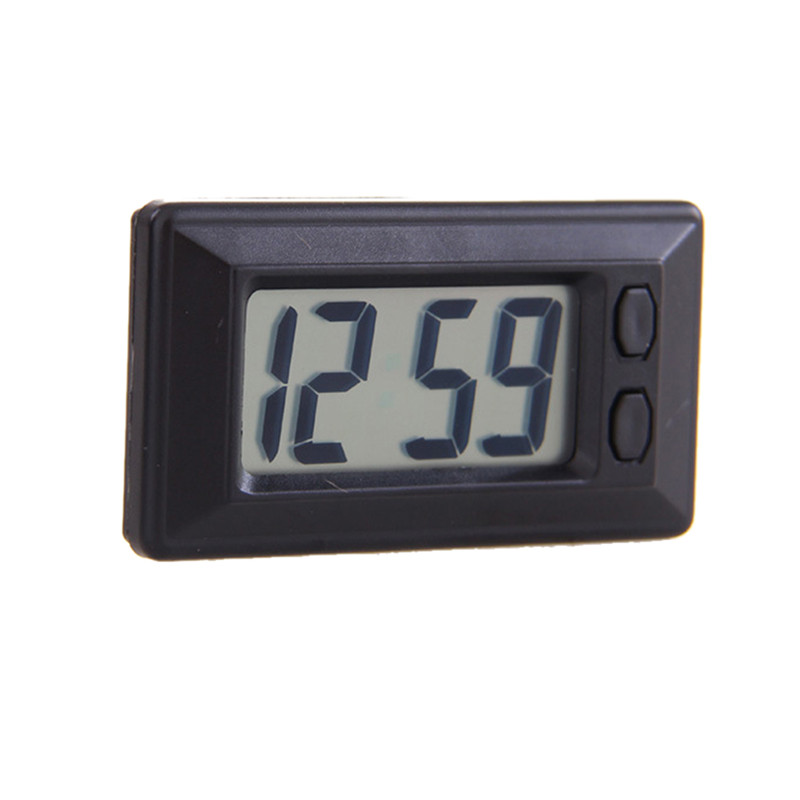Digitale Display Superieure Handig Ultradunne Tijd Data Lcd-scherm Mode Klok Met Kalender Voor Auto Dashboard #291432