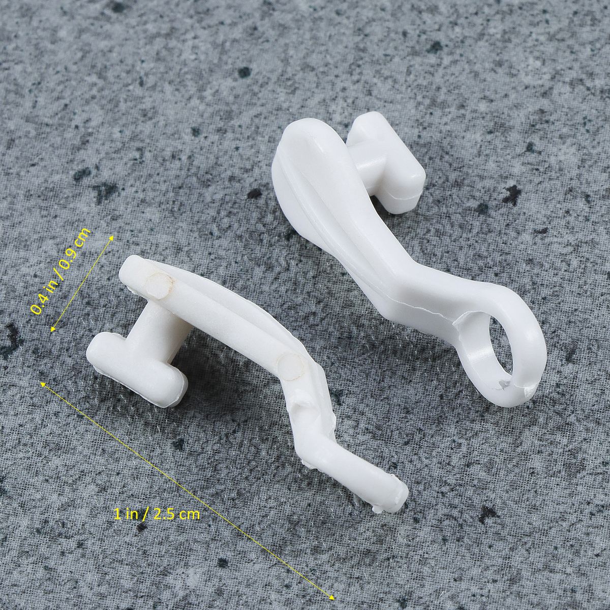 50/100 st s form stång glider plast gardin järnväg spår glidare krok för fönster dörr dusch gardiner