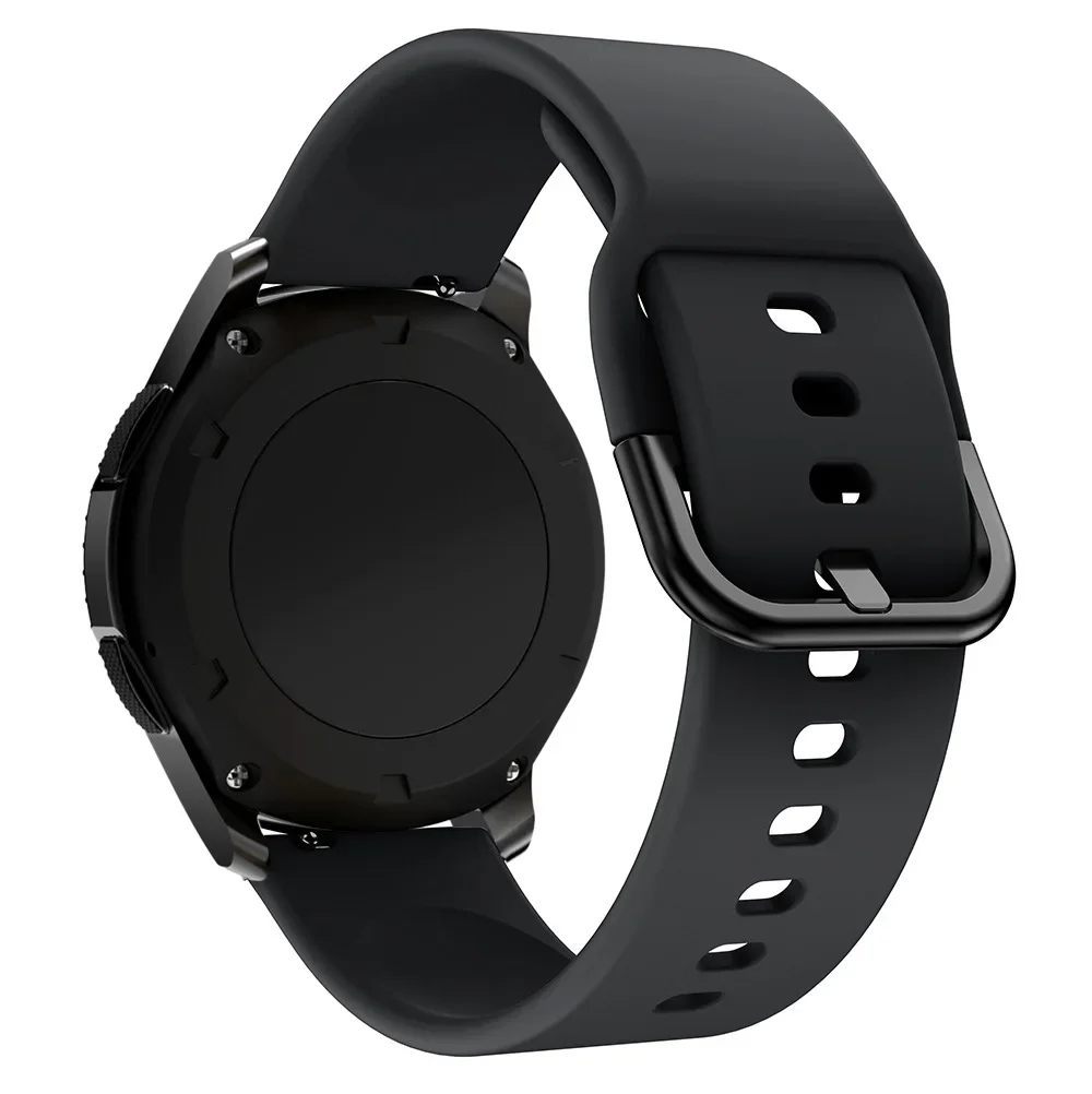 Correa de 20mm/22mm para Amazfit GTS/2/2e/3/4 GTS2 Mini/GTR 4/3/Pro/47mm/GTR2/2e/stratos 2/3 pulsera de silicona Amazfit bip correa de reloj