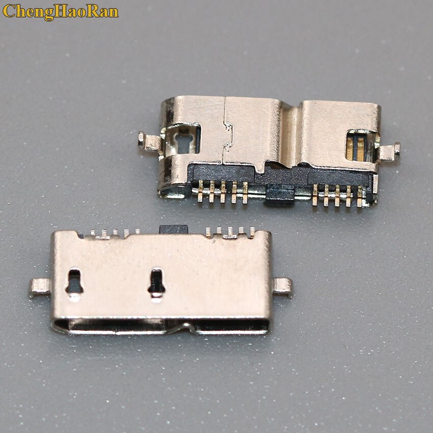 Chenghaoran 2 kpl micro usb 3.0 jack 10 pin naaras pistoke tail latausportti mobiili kovalevy liitäntä mikroliitin: No 11