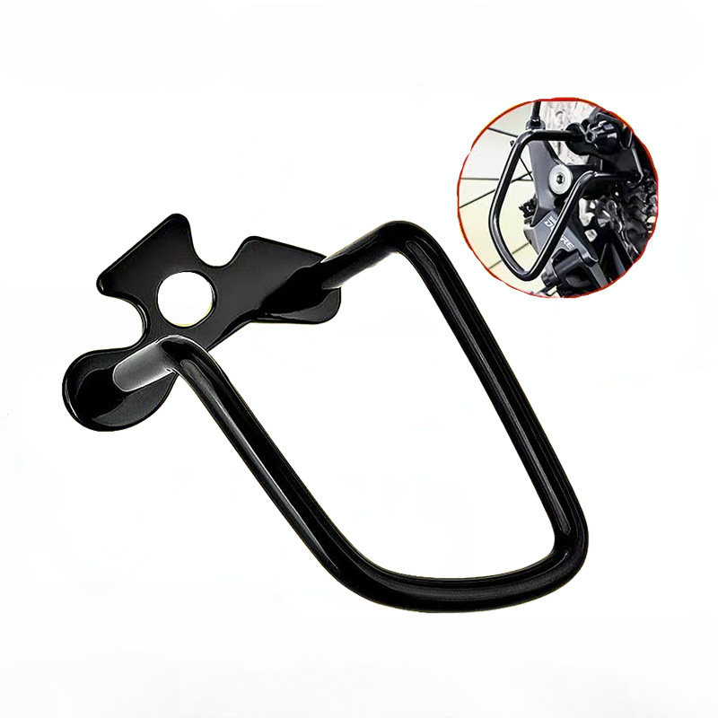 Cykelbeskyttelsesudstyr justerbar stål cykel baggear derailleur kædebeskytter til mountainbike udstyr 1pc