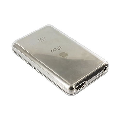 Full Protective Crystal Clear Hard Cover Case for iPod Classic 7th Gen 120GB 160GB, 6th Gen 80GB 120GB, 5th Gen 30GB