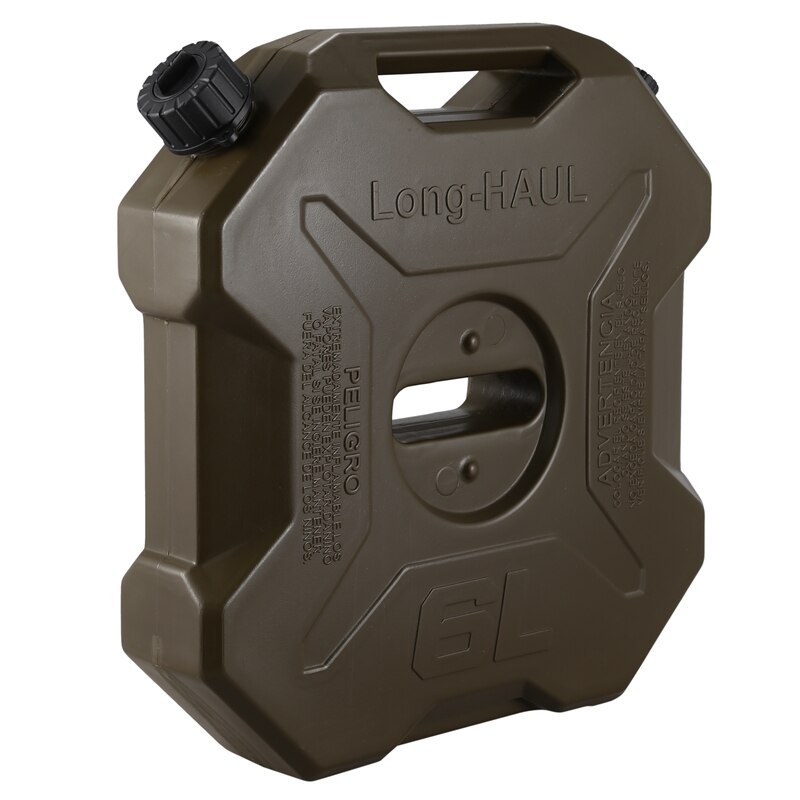 Car and Motorcycle Fuel Spare Fuel Tank Plastic Gasoline Tank Can Spare Plastic Barrel Fuel Tank-6L