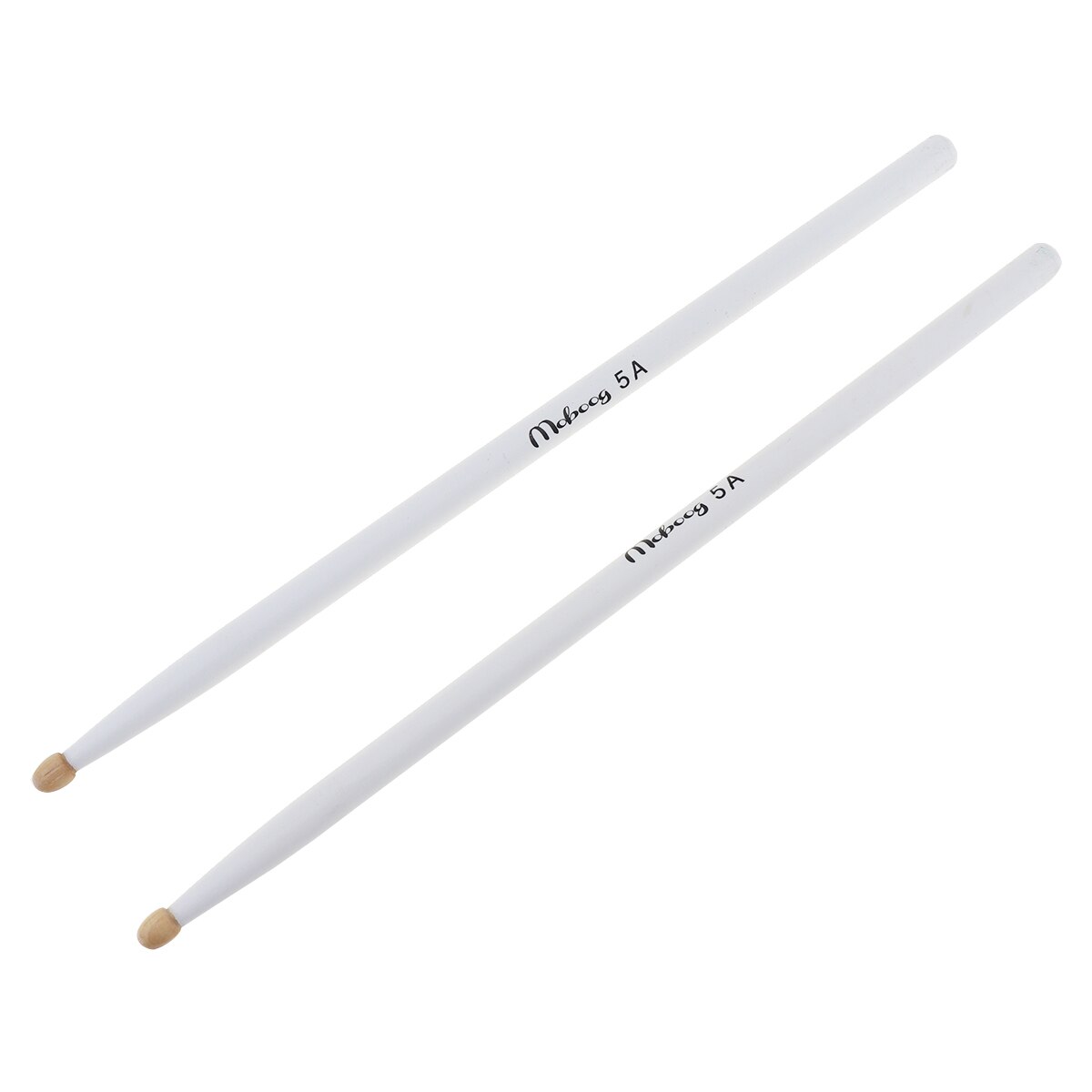 Drumsticks 2 Stks/partij Kleurrijke Maple Wood Drumstokken 5A Muziek Band Drumsticks 4 Kleuren Optionele Muziekinstrumenten: White