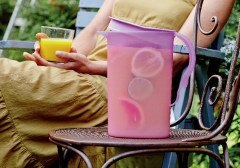 Tupperware Eco Types Top Pitcher 2 Lt-Paars