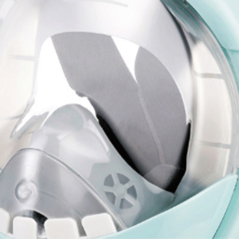 Kids Full Face Snorkel Mask - HD Anti-Fog Anti-Leak - Underwater Swimming Mask