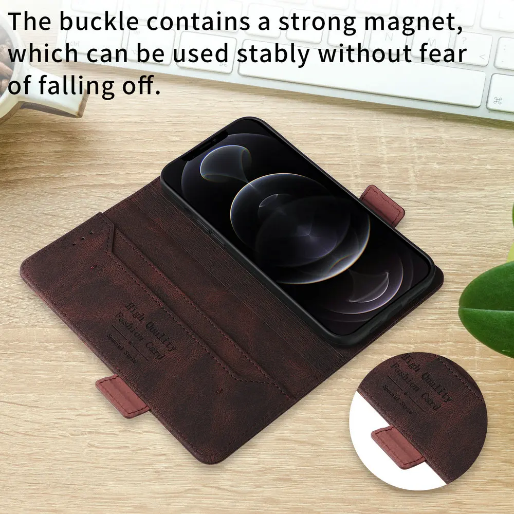 Realme GT 6 6T NEO 6 SE Flip Case Luxury Skin Texture Leather Wallet Book Full Cover For Realme GT6 GT6T Neo6 SE Phone Bags