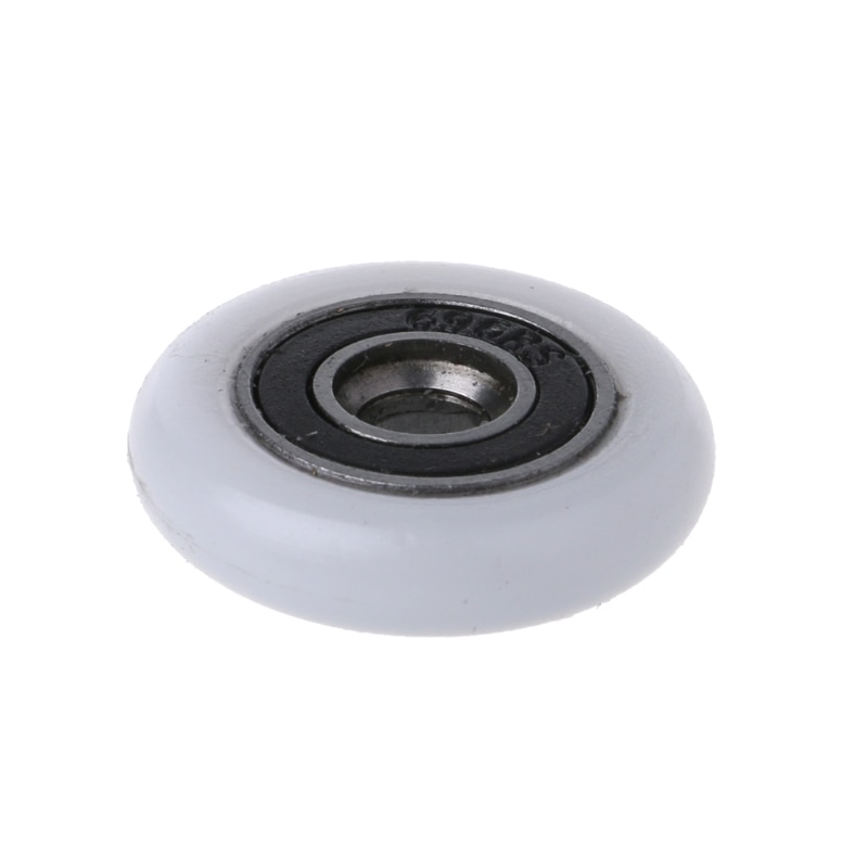 8 stk dusjdørsløperruller hjul trinser reservedeler 23mm diameter  y98e