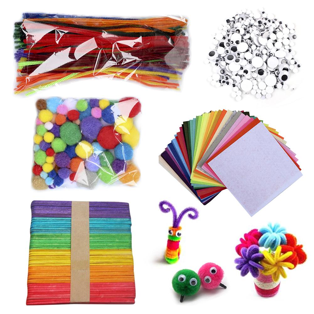 Felt Material Package DIY Set Handmade Reusable Art Craft Kits For Adults Childrens Creativity Inspiration
