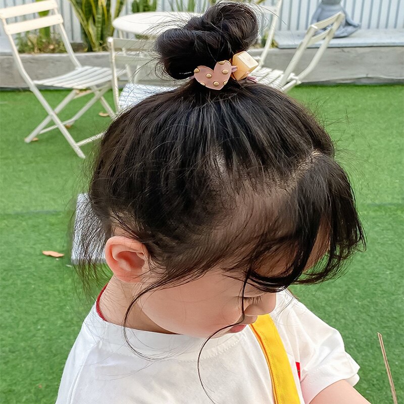 9 Uds bebé las vendas de Nylon niños elástico bandas para el pelo de los niños pelo cuerdas accesorios de bebé Princesa Madre de los niños y los niños